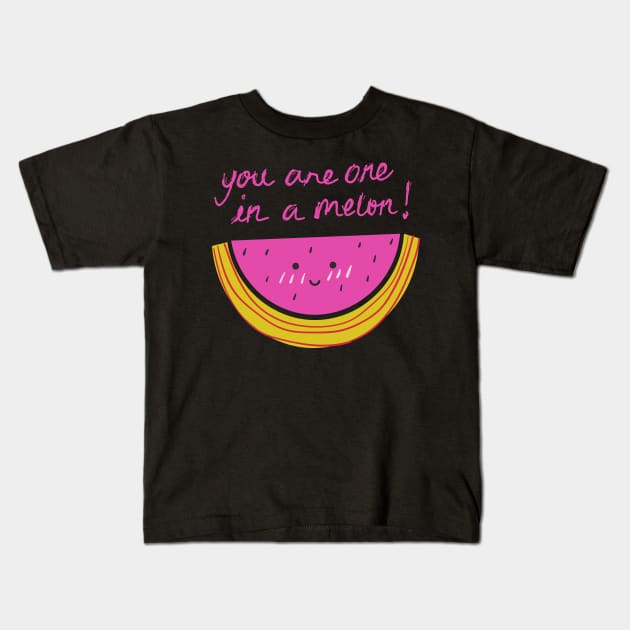 you are ore ir a melon Kids T-Shirt by busines_night